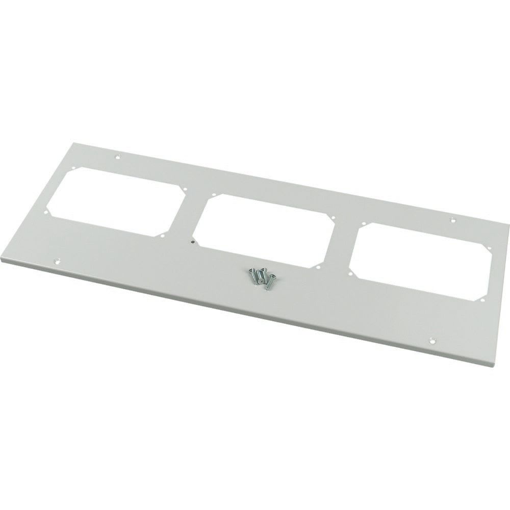 EATON INDUSTRIES - Piastra di copertura flangia IP55 per LxP 850x400mm grigio XLST5F854 CHIUSURA F3A XEL 850L 400P. 143404