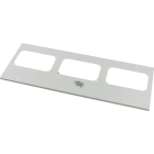 EATON INDUSTRIES - Piastra di copertura flangia IP55 per LxP 850x400mm grigio XLST5F854 CHIUSURA F3A XEL 850L 400P.