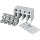 EATON INDUSTRIES - Morsetto a tunnel 4P 6x35mm² con coperchio NZM2-4-XKAM multipli.