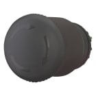 EATON INDUSTRIES - Pulsante arresto/interruzione d'emergenza/off, RMQ-Titan, fungo 38 mm, Npn luminoso, sblocco tramite rotazione, nero/verde RAL 9005, M22SG-PVT puls. nero/verde emerg. sb.rot.