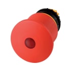 EATON INDUSTRIES - Pulsante arresto d'emergenza/off, RMQ-Titan, Forma palmare, 45 mm, Illuminato con elemento LED, Sblocco trazione, rosso, giallo, M22-PVL45P E-STOP, 45MM, ILL, SG.TRAZ.