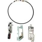 EATON INDUSTRIES - Nzm2-Xsh-4x-120-Na Fl.Handle Nema4x 120, Azionamento A Leva Laterale, Confezione Di Montaggio, Tipo 4x 120z, Grandezza 2, Ul.