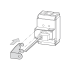 EATON INDUSTRIES - SUPPORTO PER MANIGLIA ASSE NZM1-XHB-DA NA 158048