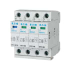 EATON INDUSTRIES - Scaricatore sovratensione inseribile, 3p+N, 280VAC, 20kA, estrattore classe C/II.