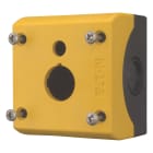 EATON INDUSTRIES - Custodia montaggio sporgente, 1 posizione, coperchio giallo, anello luminoso M22-IY1-XPV60.