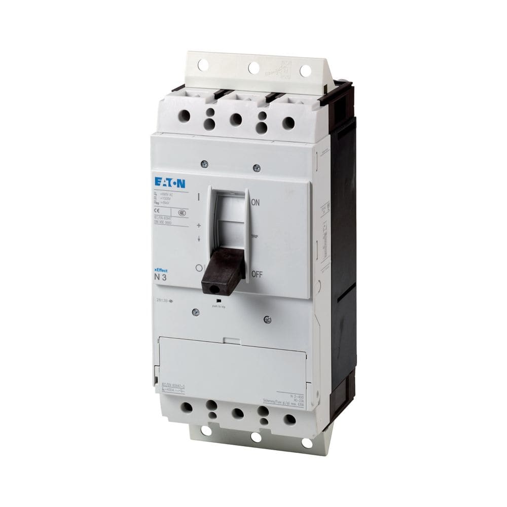 EATON INDUSTRIES - Sezionatore a 3 poli + contatti a innesto N3-400-SVE RIM.4P PROT.IMP.