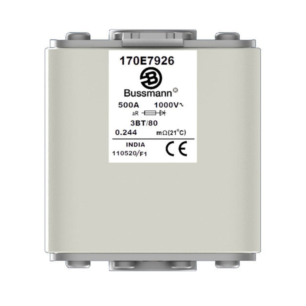 EATON INDUSTRIES - 170E7926 FUSE 500A 1000V 3BTN/80 AR
