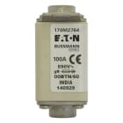EATON INDUSTRIES - Cartuccia fusibile extra-rapida 100A 690V dimensioni 00 30x62x64mm aR IEC indicatore singolo 170M2764 FUSE 100A 690V 00BTN/60 AR