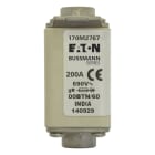 EATON INDUSTRIES - Cartuccia fusibile extra-rapido 200A 690V dimensioni 00 30x62x64mm aR IEC indicatore singolo 170M2767 FUSE 200A 690V 00BTN/60 AR 170M2767