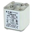 EATON INDUSTRIES - Cartuccia fusibile extra-rapido 350A 690V dimensioni compatte 1,45x59x51mm aR IEC UL indicatore singolo 170M3418 FUSE 350A 690V 1*BN/50 AR UC. 170M3418