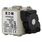 EATON INDUSTRIES - Cartuccia fusibile extra-rapido 63A 690V dimensioni compatte 1,45x59x51mm aR IEC UL indicatore singolo 170M3560 FUSE 63A 690V 1*GKN/50 AR UC.