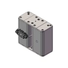 EATON INDUSTRIES - Cartuccia fusibile extra-rapido 850A 4000V dimensioni 3 74x171x289mm aR IEC indicatore singolo 170M6090 FUSE 23BKN/290 AR.