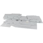 EATON INDUSTRIES - Compartimentazione per protezione contro archi elettrici IZMX40 profondità campo 800mm XPIX40CC08.