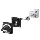 EATON INDUSTRIES - Maniglia per comando rinviato e blocco porta, nera, chiusura a chiave, grandezza 1.