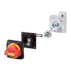 EATON INDUSTRIES - Maniglia per comando rinviato e blocco porta, rossa-gialla, chiusura a chiave, grandezza 2.