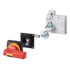 EATON INDUSTRIES - Maniglia per comando rinviato e blocco porta, rossa-gialla, con chiusura a chiave, grandezza 3.