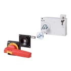 EATON INDUSTRIES - Maniglia per comando rinviato e blocco porta, rossa-gialla, chiusura a chiave, grandezza 4.