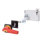 EATON INDUSTRIES - Maniglia per comando rinviato e blocco porta, rossa-gialla, chiusura a chiave, grandezza 4.