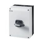 EATON INDUSTRIES - Sezionatore di potenza DMM 125A 3 poli con funzione di arresto e manopola grigia nella scatola CI-K5 DMM-125/3/I5/P-G.