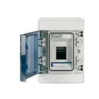 EATON INDUSTRIES - IKA-1/4-ST-UV CENTR. IP65 4M P.TRASP. + MORSETTI QUADRO DI DISTRIBUZIONE 1R 4 UNITA' PASSO UV