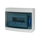EATON INDUSTRIES - Quadro di distribuzione IKA IP65 1R 12M passo trasparente con morsetti centrali.