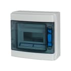 EATON INDUSTRIES - Quadro di distribuzione IKA-1/8-OT IP65 8M passo trasparente 1R unità senza morsetti.