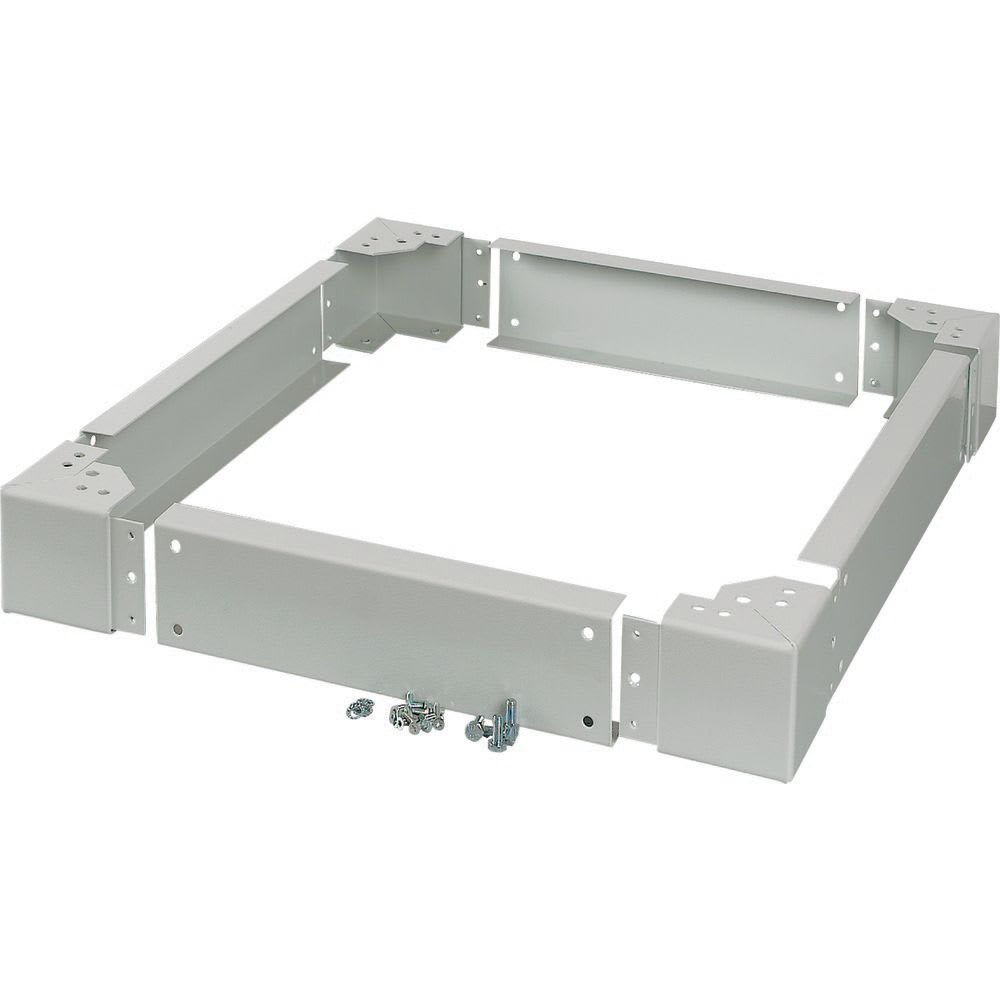 EATON INDUSTRIES - Zoccolo fissaggio pavimento A=100mm, L=650mm, P=600mm, grigio XLSPH1656 XEL 650L.