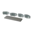 EATON INDUSTRIES - Guida DIN 24UM XEB-L 600mm con torri di fissaggio fisse.