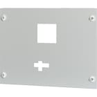 EATON INDUSTRIES - Pannello frontale NZM2 + XFI simmetrico, verticale AxL=400x600mm, 600L40 BPZ-FP/S-NZM2-XFI-MV P.NZM2+D