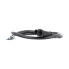 EATON INDUSTRIES - Cavo I/O rotondo, IP67, 1m, 5 poli, prefabbricato con spina M12, intestato su un lat.