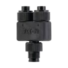 EATON INDUSTRIES - Splitter SmartWire-DT IP67, sdoppiatore a T con connettore M12 su due boccole M12, pin 4.