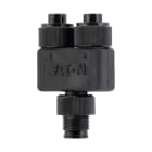 EATON INDUSTRIES - Splitter SmartWire-DT IP67, sdoppiatore a T con connettore M12 su due boccole M12, pin 4.