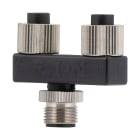 EATON INDUSTRIES - Splitter per segnali SmartWire-DT IP67, connettore M12 su due boccole M12, pin 2.
