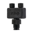EATON INDUSTRIES - Splitter per segnali SmartWire-DT IP67, connettore M12 su due boccole M8 a 3 poli.