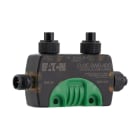 EATON INDUSTRIES - Modulo T-Connector IP67 con connettore a T SmartWire-DT, ingresso/uscita IP69K, 24 VDC, 4 ingressi/uscite configurabili, alimentazione, 2 boccole I/O M12.