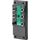 EATON INDUSTRIES - Modulo blocco SWD, ingresso/uscita IP69K, 8 ingressi 24V DC con alimentazione, 4 boccole I/O M12.