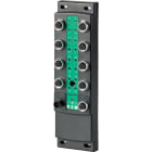 EATON INDUSTRIES - Modulo blocco SWD, ingresso/uscita IP69K, 24 VDC, 16 I/O configurabili con alimentazione, 8 boccole M12.