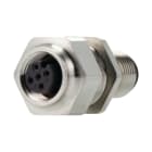 EATON INDUSTRIES - Passacavo per cavo tondo SmartWire-DT SWD4-SML5-12 M12 a 5 conduttori LR8-24 spina/presa.