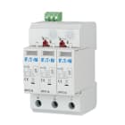 EATON INDUSTRIES - Limitatore di sovratensione SPD T2 PV 600VDC innestabile, bipolare+PE con contatto ausiliario.