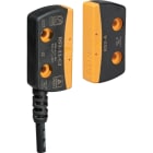 EATON INDUSTRIES - Interruttore di sicurezza RS2 con 1 contatto NA e 1 contatto NC, Contatti Reed, Ue 24 V DC, -10 - +55 °C, materiale isolante, Cavo di collegamento 10 m.