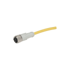 EATON INDUSTRIES - Cavo di connessione femmina a 6 pin, 22 AWG, 5 metri, connettore M12 piatto.