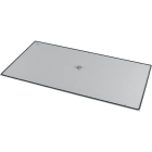 EATON INDUSTRIES - Lastra di fondo in alluminio dimensioni 1000x600mm codice XSPBU1006A.
