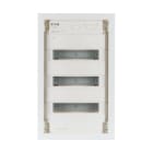 EATON INDUSTRIES - Centralina di distribuzione per parete cava KLV-36HWP-F con incasso cartongesso e coperchio cieco metallico da 36.