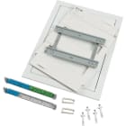 EATON INDUSTRIES - Set di montaggio a 2 file per espansione incasso con morsetto ad innesto.