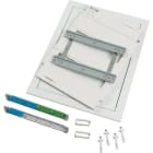 EATON INDUSTRIES - Set montaggio cartongesso con morsetto ad innesto a 2 file per espansione parete cava.