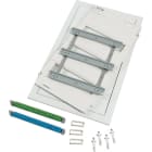 EATON INDUSTRIES - Kit montaggio cartongesso 3 file espansione parete cava con morsetto ad innesto.