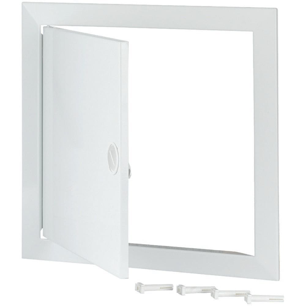 EATON INDUSTRIES - KLV-F1-4PR Porta Metallo per Esterno Incasso/Parete Cava 1 Fila.