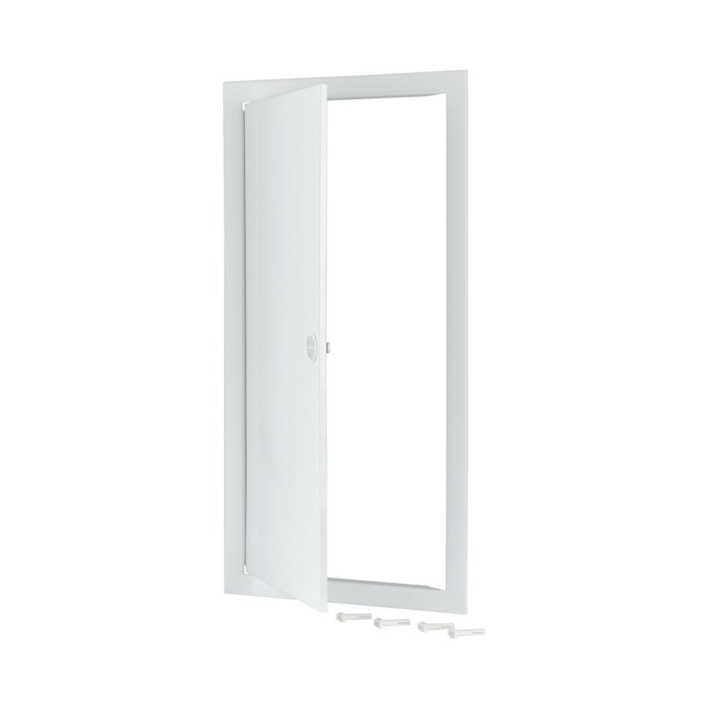 EATON INDUSTRIES - KLV-SF4-4PR P.METALLICA XPIATTA PER 4 FILE ESTERNO INCASSO/PARETE CAVA