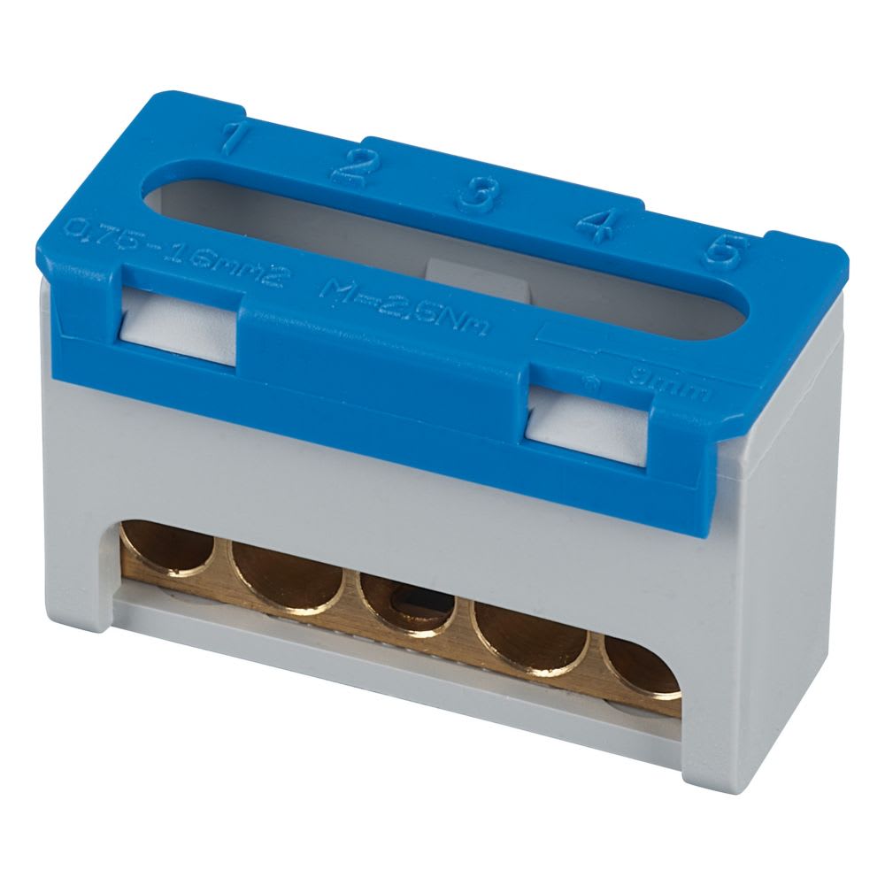 EATON INDUSTRIES - Morsetto espansione N-Fi per contenitore murare quadro distribuzione compatto incasso parete cava 4xN.