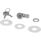 EATON INDUSTRIES - Set di serrature per porta in lamiera di acciaio compatibile con quadro di distribuzione a incasso su parete cava.